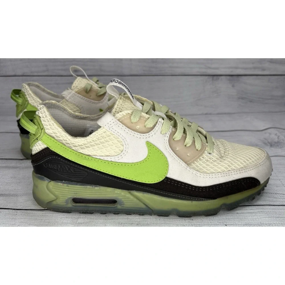 Nike Air Max Terrascape 90 Phantom Vivid Green DM0033-001 Mens Sneakers Size 9.5